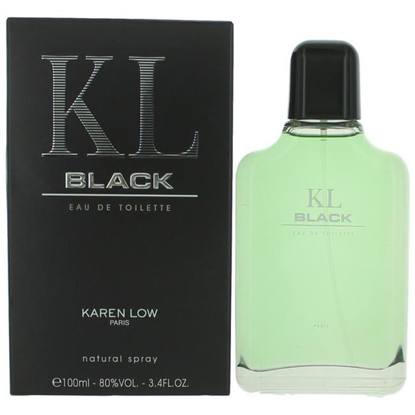 Karen Low KL Black Eau De Toilette 3.4 oz / 100 ml For Men 