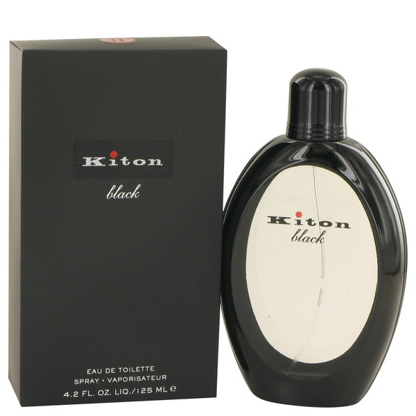 Kiton Black Eau De Toilette Spray 4.2 oz / 125 ml Sealed