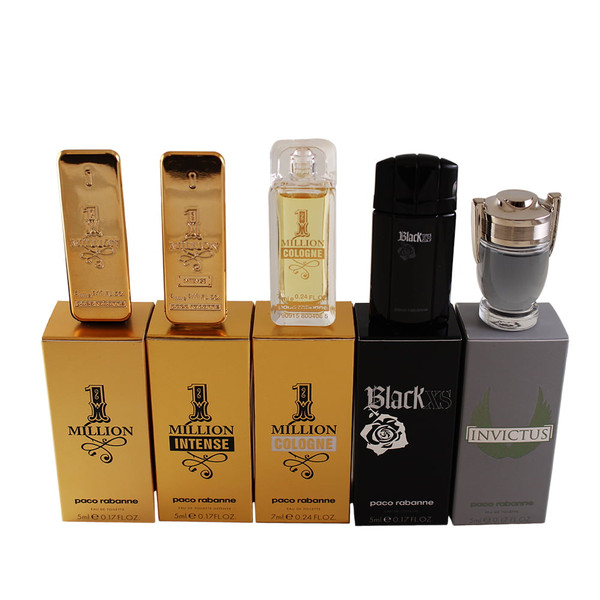 Paco Rabanne Special Travel Edition 0.17 oz / 5 ML Eau De Toilette Each  Sealed
