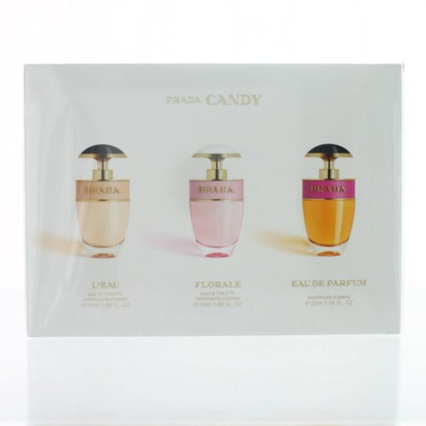 Prada Candy Kiss 3 Pcs Exclusive Gift Set For Women 0.68 oz *NEW IN BOX*