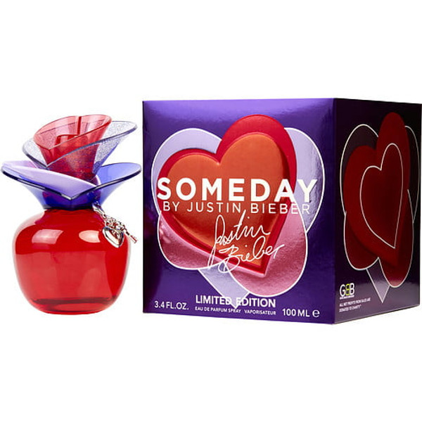 Someday By Justin Bieber Limited Edition 3.4 oz /100 ML EDP For Women NIB