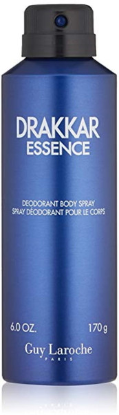 Drakkar Essence Deodorant Body Spray 6.0 oz / 170 g New