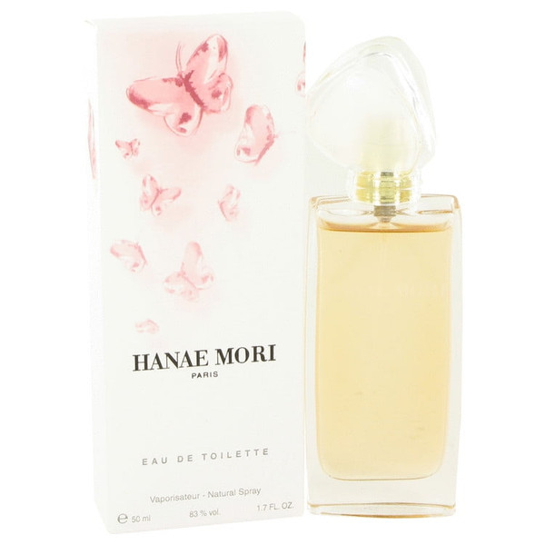 Hanae Mori Pink Butterfly Eau De Toilette 1.7 oz / 50 ML For Women SEALED