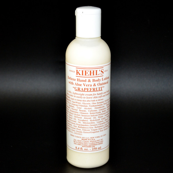 Kiehl's Deluxe Hand & Body Lotion Aloe Vera & Oatmeal Grapefruit 8.4o oz UNBOX