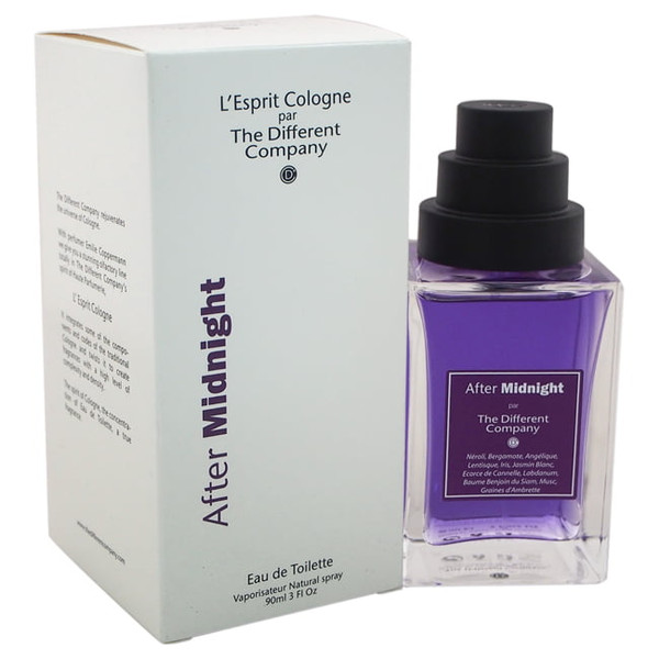 After Midnight By The Different Company EDT Natural Spray 90 ml *NIB*