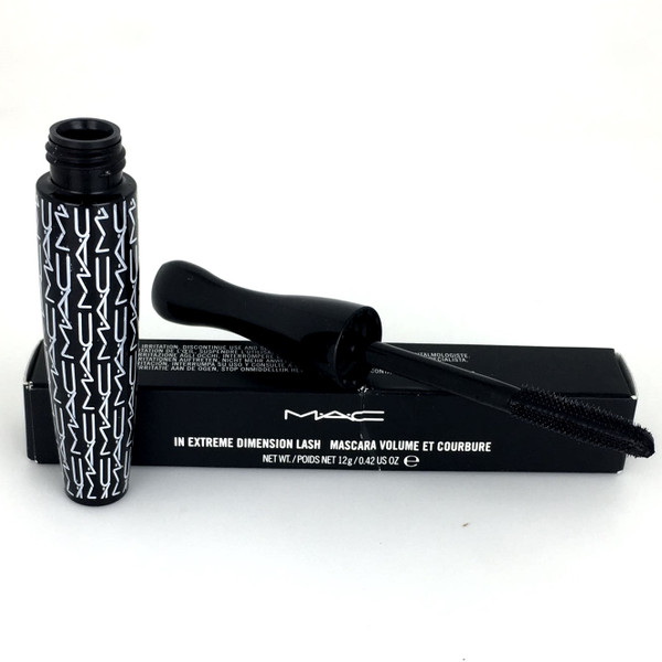 MAC In Extreme Dimension Lash Black Extreme Mascara 0.42 oz / 12 g *NIB*