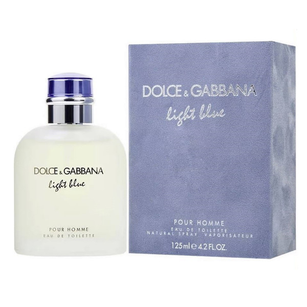 Dolce & Gabbana Light Blue Pour Homme Eau De Toilette 4.2 oz / 125 ml Spray