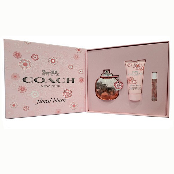 Coach Floral Blush EDP 3 PCS Gift Set For Women