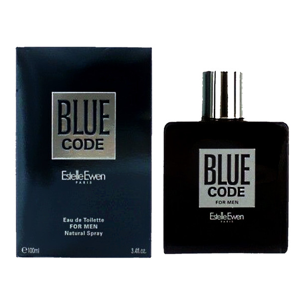 Estelle Ewen Blue Code For Men Eau De Toilette 3.4 oz/ 100 ml Spray 