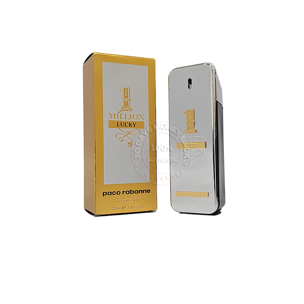Paco Rabanne One Million Lucky Eau de Toilette 3.4 oz /100 ml Spray 