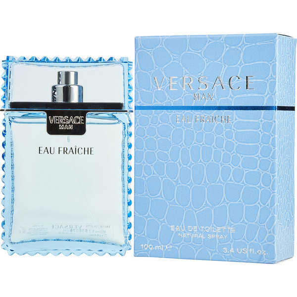 Versace Man Eau Fraiche 3.4 oz / 100 ml Eau De Toilette Spray For Men