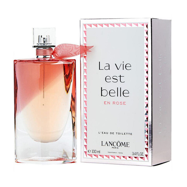 La Vie Est Belle En Rose 3.4 oz / 100 ml L'eau de Toilette Spray 