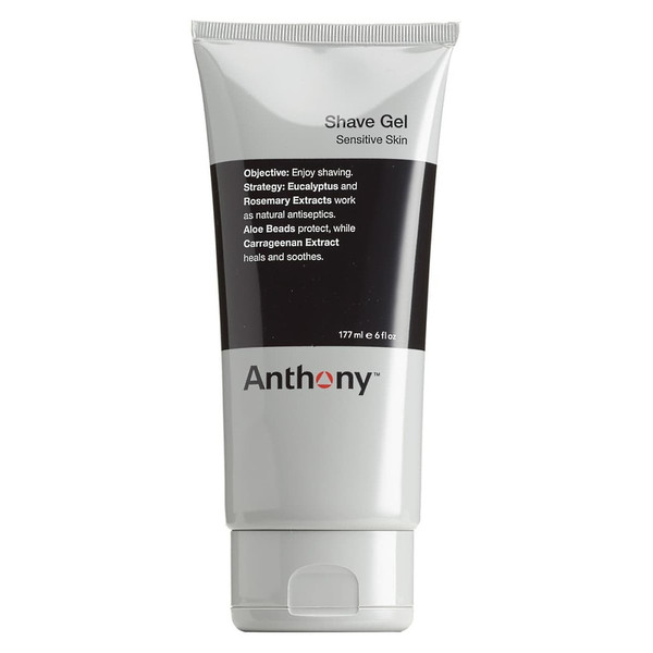 Anthony Shave Gel 6 oz / 177 ml For Sensitive Skin