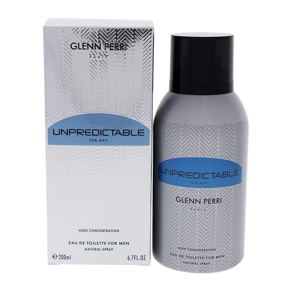 Unpredictable by Glenn Perri 6.7 oz  EDT  for Men Body Spray