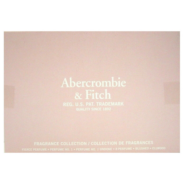 Abercrombie & Fitch 6PCS Vials Eau de Parfum Fragrance Collection For Women