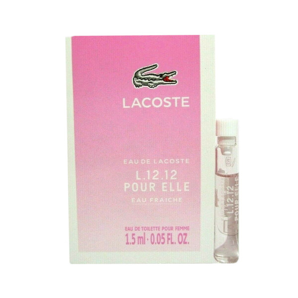 Lacoste Eau de Lacoste Pour Elle Eau de Fraiche EDT 0.05 oz Vials - SET OF 20