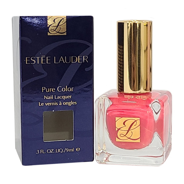 Estee Lauder Pure Color PC NAIL P0 BLOSSOM BRIGHT 0.3 oz / 9 ml Nail Polish 