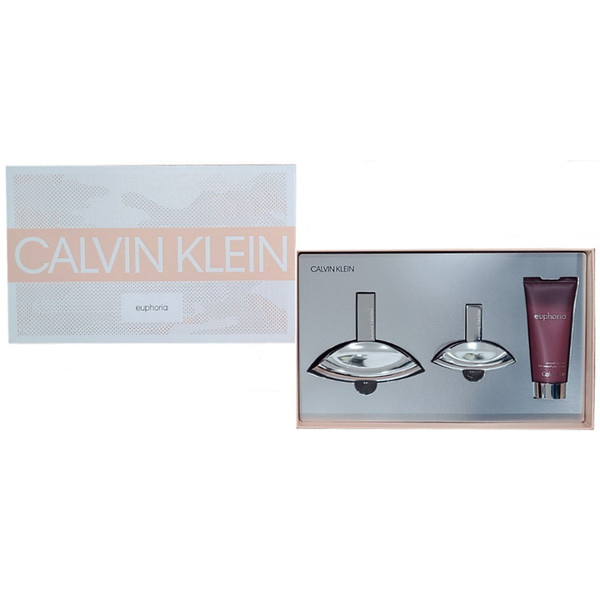 Calvin Klein Euphoria Eau de Parfum 3PCS Gift Set For Women 