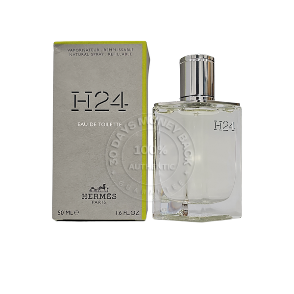 Hermes H24 Eau de Toilette 1.6 oz / 50 ml Refillable Spray For Men 