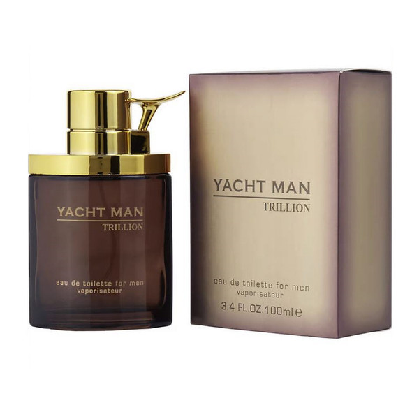 Yacht Man Trillion Eau de Toilette 3.4 oz / 100 ml Spray For Men 