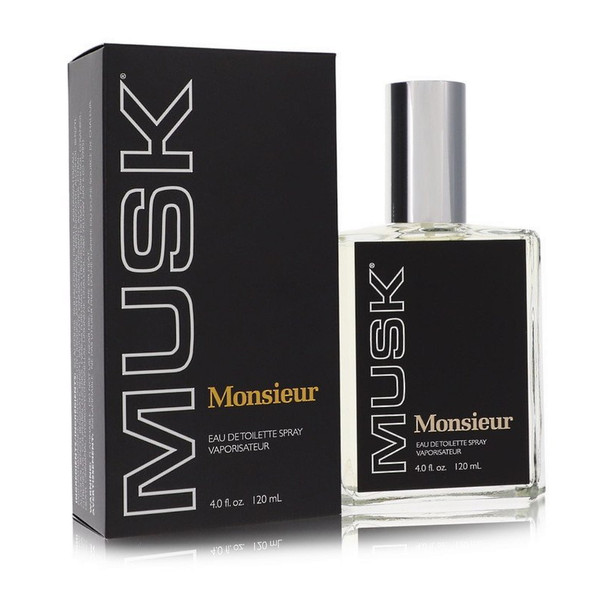 Monsieur Musk Eau de Toilette 4.0 oz / 120 ml Spray For Men 