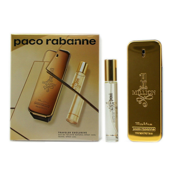 Paco Rabanne One Million 2PCS Eau de Toilette Gift Set For Men 