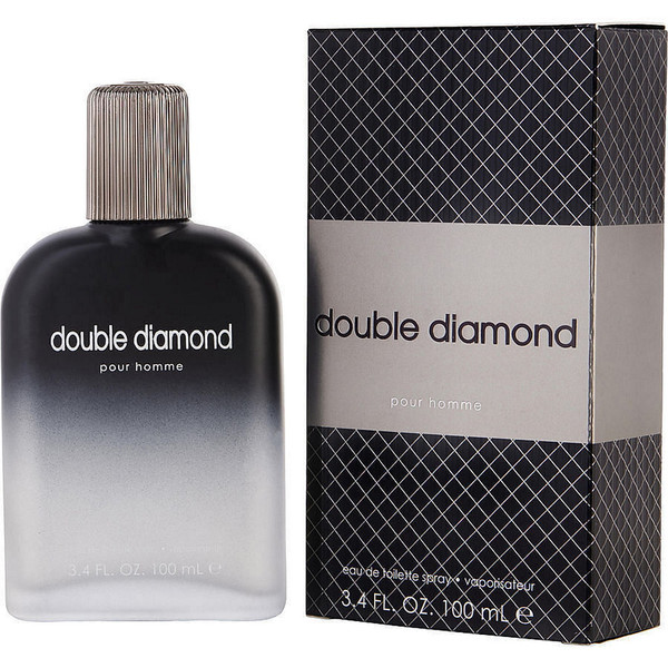 Double Diamond Pour Homme 3.4 oz/ 100 ml EDT Spray for Men by Yzy 