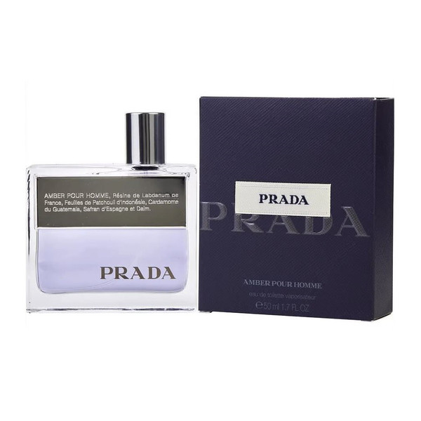 Prada Amber Pour Homme 1.7 oz / 50 ml Eau de Toilette Spray For Men 