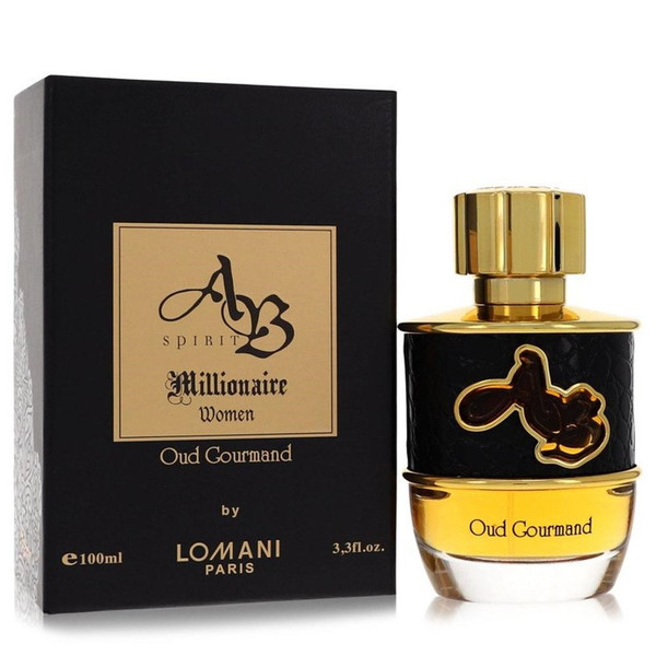 Lomani AB Spirit Millionaire Women Oud Gourmand 3.3 oz  / 100 ml EDP Spray