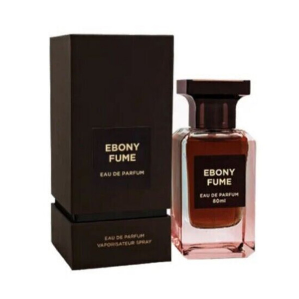 Ebony Fume by Fragrance World 2.7 oz / 80 ml Eau De Parfum Spray For Unisex