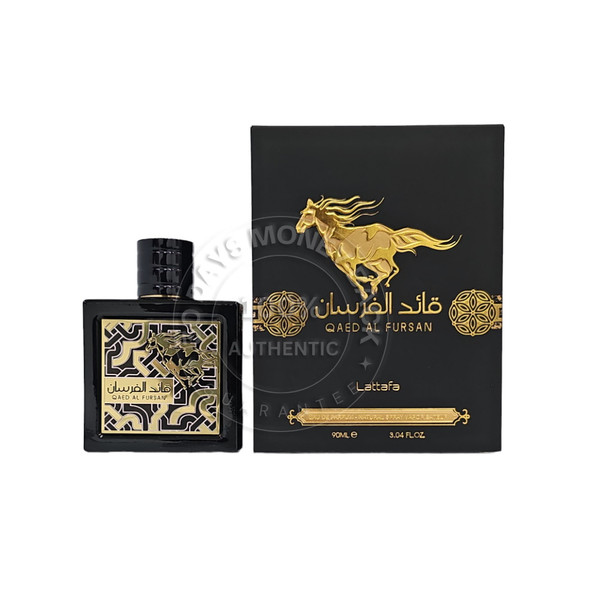 Qaed Al Fursan Lattafa  3.04 oz / 90 ml Men Eau De Parfum Spray