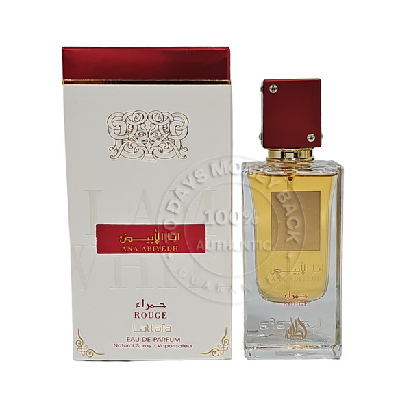 I Am White Rouge by Lattafa Eau De Parfum 2.04 oz / 60 ml for Unisex