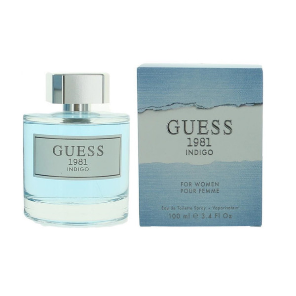 GUESS 1981 Indigo Eau de Toilette 3.4 oz / 100 ml spray For Women 