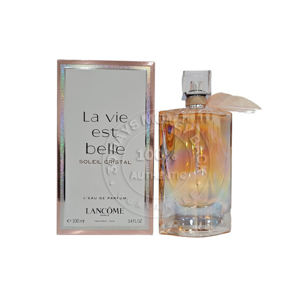Lancome La Vie Est Belle Soleil Cristal 3.4 oz / 100 ml EDP Spray For Women