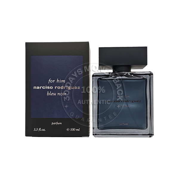 Narciso Rodriguez Bleu Noir For Him 3.4 oz / 100 ml Parfum Spray