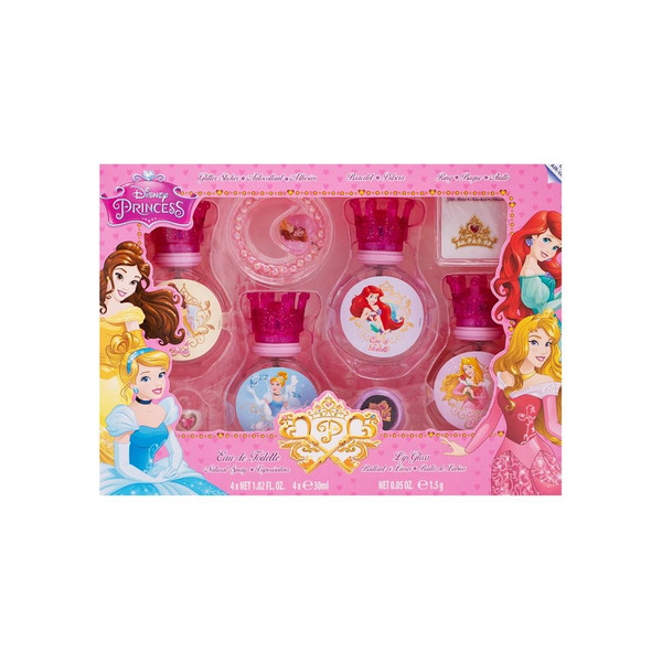 Disney Princess 8 Pc Eau De Toilette Gift Set For Girls