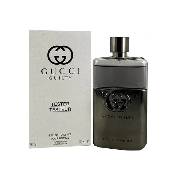 Gucci Guilty Eau De Toilette 3 oz / 90 ml Men's Spray- (As Shown