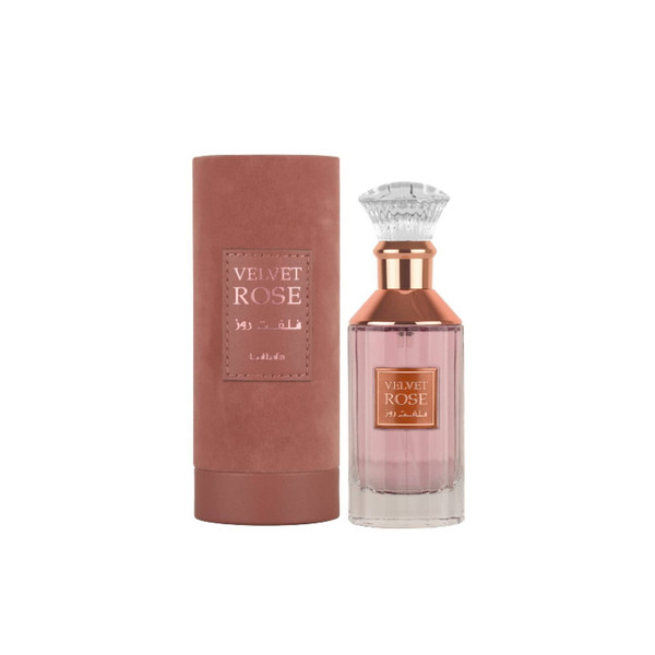 Lattafa Velvet Rose Unisex Eau De Parfum Spray 3.4 oz / 100 ml
