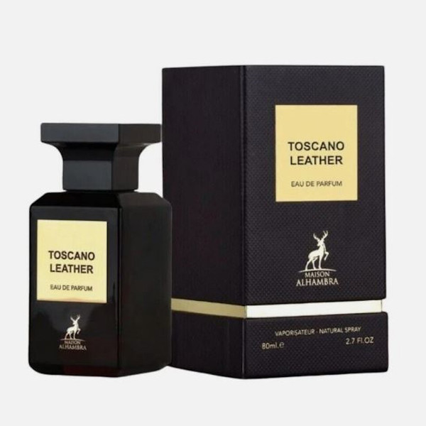 Toscano Leather by Maison Alhambra 2.7 oz /80 ml EDP Spray For Unisex