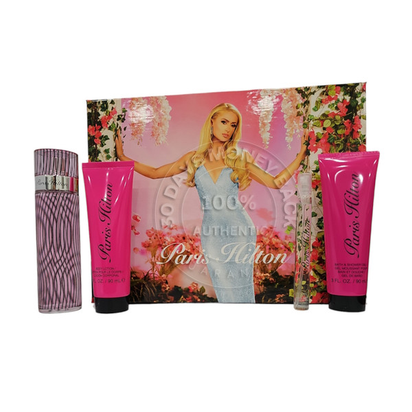 Can Can By Paris Hilton 4 Pc Gift Set Eau De Parfum For Women