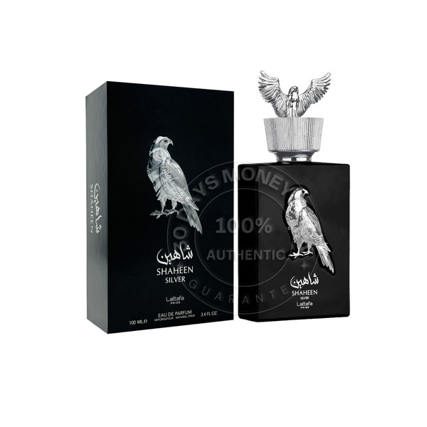 Shaheen Silver by Lattafa EDP 3.4 oz / 100 ml Fragrances for Unisex