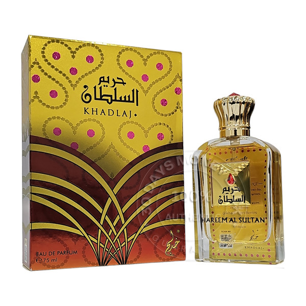 Khadlaj Hareem Al Sultan Gold Concentrated Oil Perfume 75 ml Women Spray 
