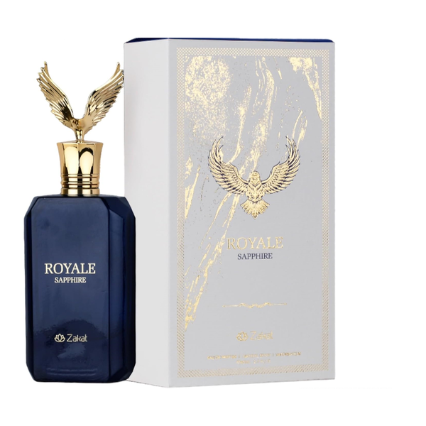 Royale Sapphire By Zakat Eau de Parfum 2.7 oz / 80 ml Unisex Spray