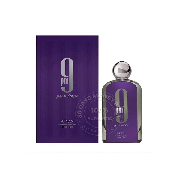 Afnan 9 pm 3.4 oz / 100 ml EDP Women Fragrance