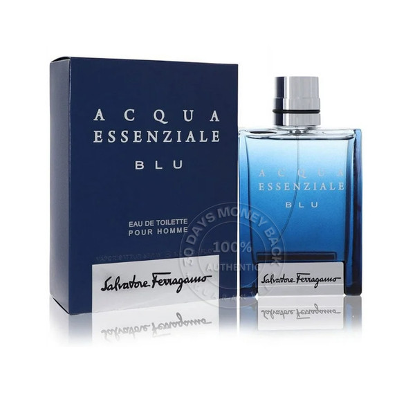 Salvatore Ferragamo Acqua Essenziale Blu EDT Spray 3.4 oz / 100 ml For Men