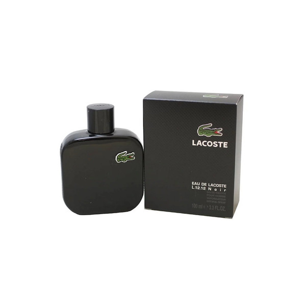 Eau De Lacoste L.12.12 Noir Intense 3.3 oz / 100 ml EDT Men's Spray
