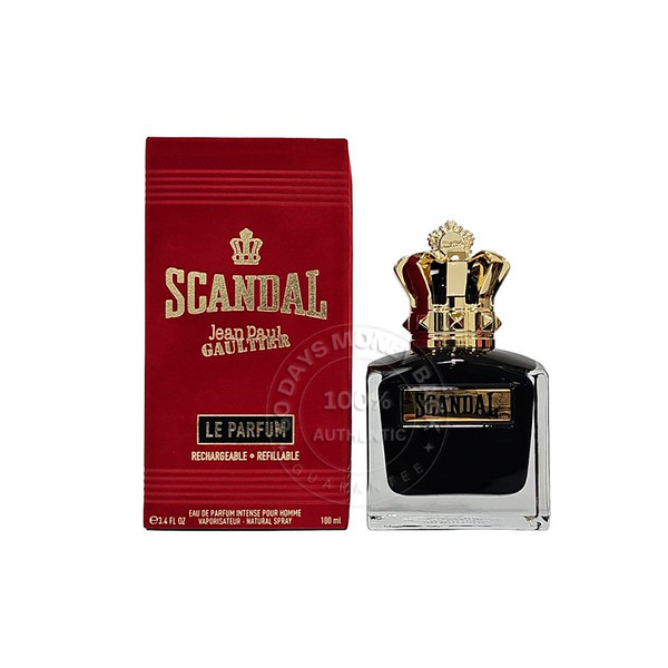Jean Paul Gaultier Scandal LE PARFUM EDP Intense 3.4 oz Refillable Spray Men