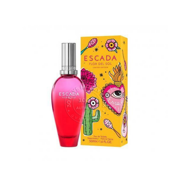 Escada Flor Del Sol Limited Edition 1.6 oz / 50 ml Eau de Toilette Spray 