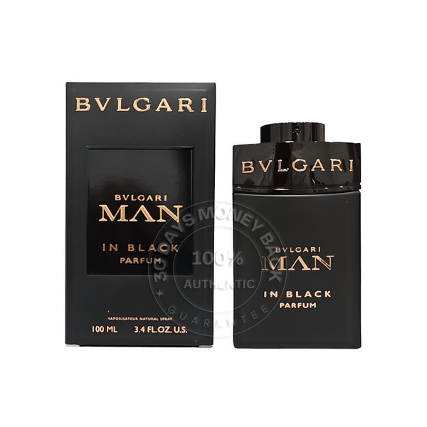 Bvlgari Man In Black PARFUM 3.4 oz/ 100 ml Spray For Men