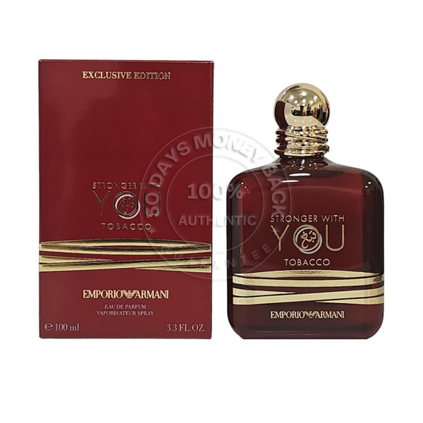 Giorgio Armani Stronger With You Tobacco EDP 3.3 oz / 100 ml Unisex Fragrance